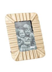 Vertical Mini Brass Frame by Mud Pie
