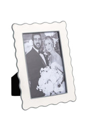 Grey Enamel Frame by Mud Pie