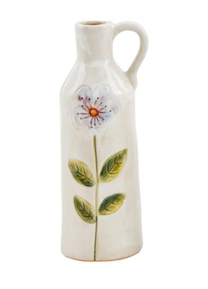 Blue Flower Stem Vase by Mud Pie