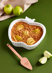 Apple Pie Recipe Baker Set by Mud Pie