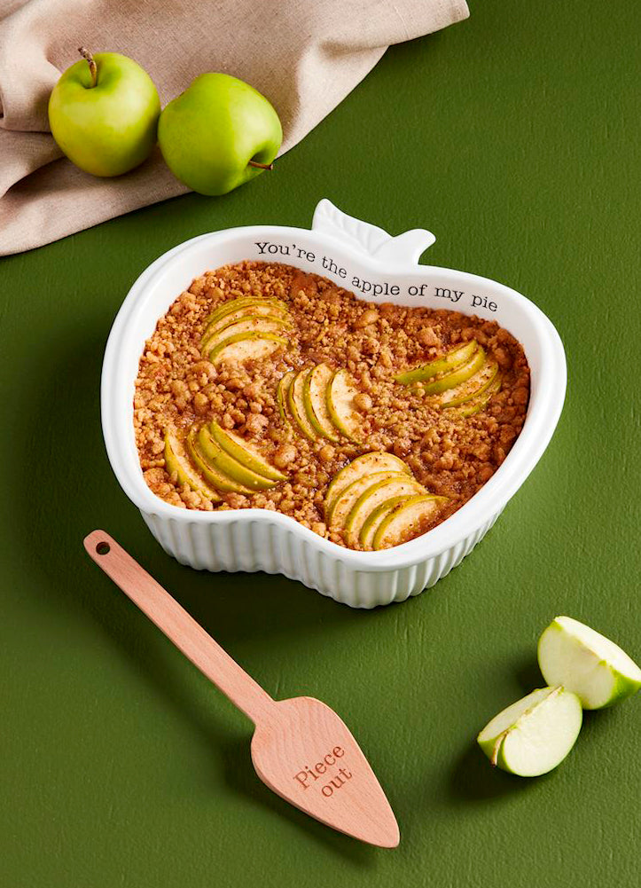 Apple Pie Recipe Baker Set by Mud Pie