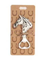 Horse Metal Bottle Opener by Mud Pie