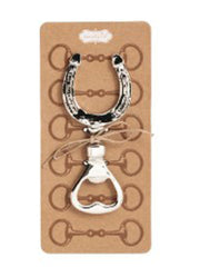 Horseshoe Metal Bottle Opener by Mud Pie