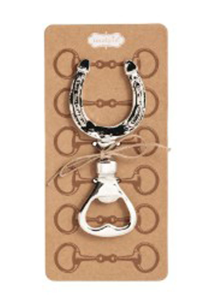Horseshoe Metal Bottle Opener by Mud Pie