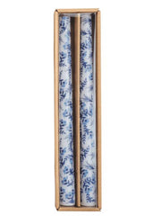 Block Print Flower Vine Taper by Mud Pie