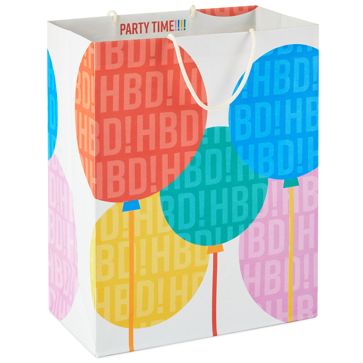Hallmark 13'' Balloons Large Birthday Gift Bag