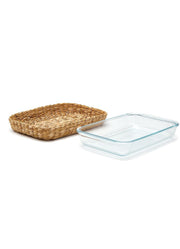 Small Borosilicate Glass Baking Dish by Twos Company