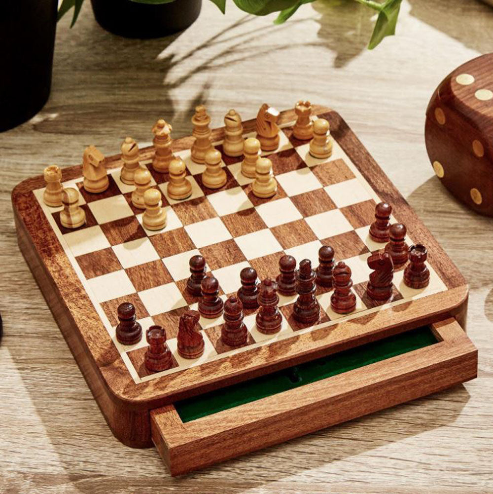 Magnetic Chess Set by Two's Company