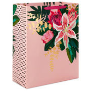Hallmark 15.5'' Pink Lily Extra-Large Gift Bag