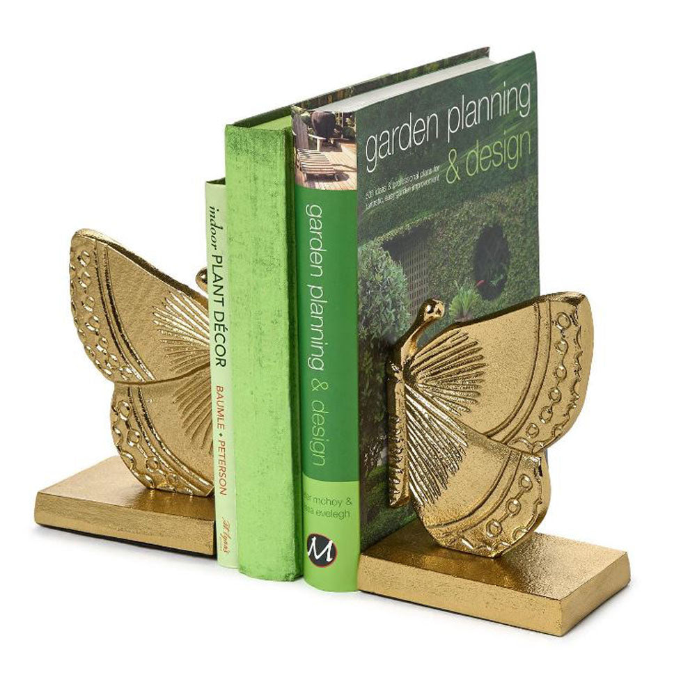 Fluttering Butterfly Bookends by Twos Company