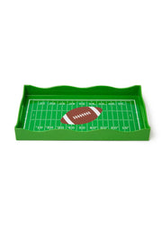 Small Football Field Serving Tray by Twos Company