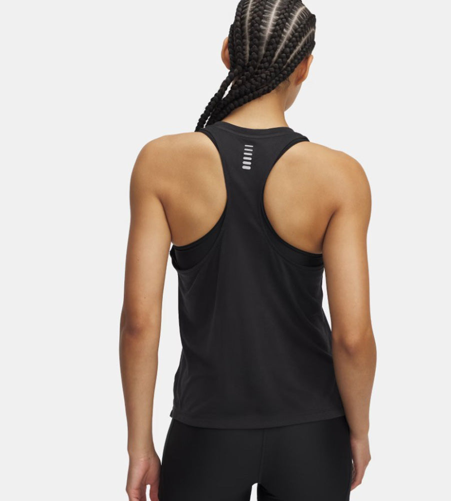Launch Camo Singlet in Black by Under Armour