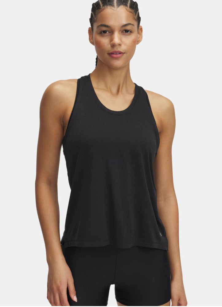 Launch Camo Singlet in Black by Under Armour