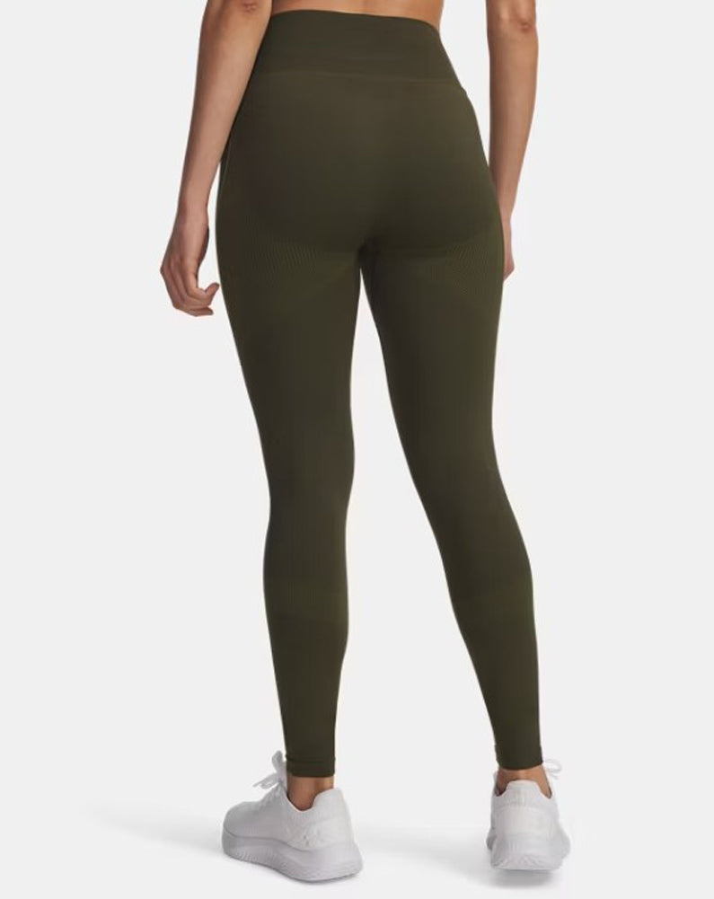 UA Vanish Seamless Legging in Green by Under Armour