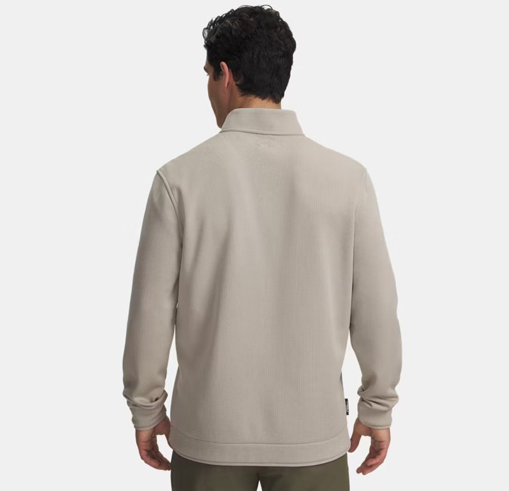 Sweater Fleece 1/4 Zip in Brown by Under Armour