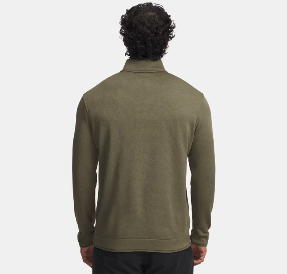 Sweater Fleece 1/4 Zip in Green by Under Armour