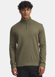 Sweater Fleece 1/4 Zip in Green by Under Armour