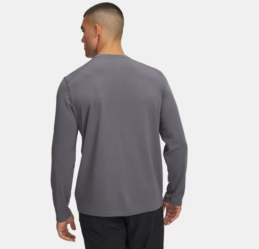 UA Expanse CGI Henley in Grey by Under Armour