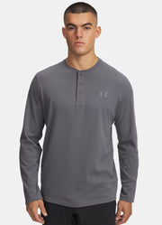 UA Expanse CGI Henley in Grey by Under Armour