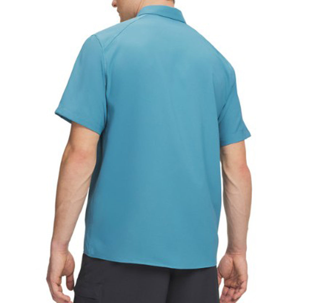Outdoor Essential Woven SS in Blue by Under Armour