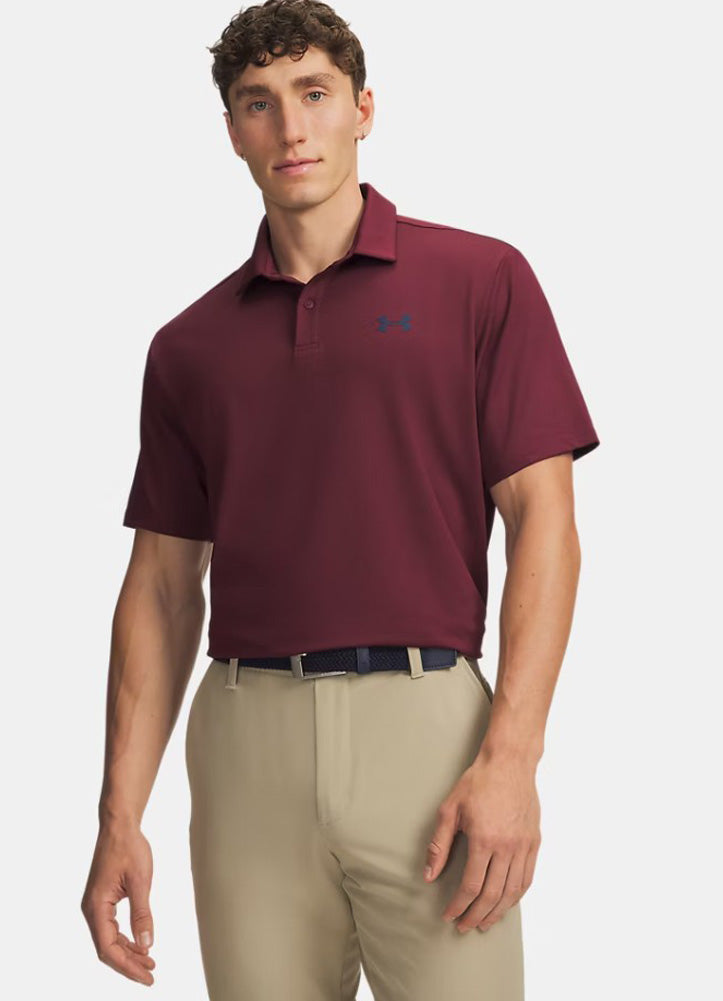 Matchplay Polo in Red by Under Armour