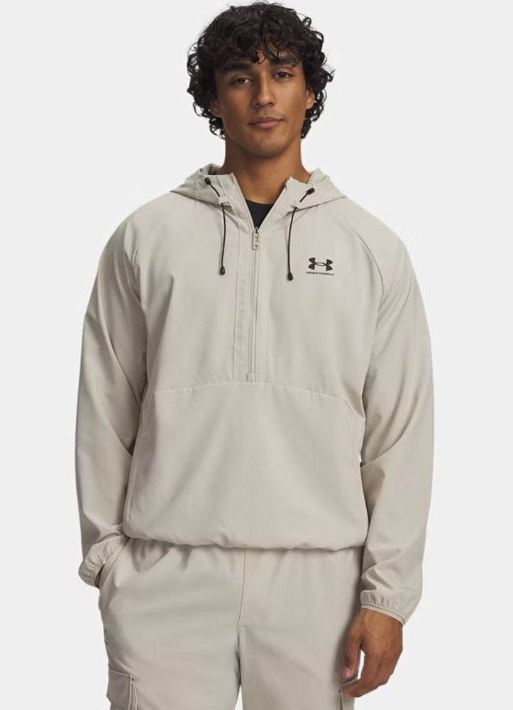 Vibe Anorak in Brown by Under Armour