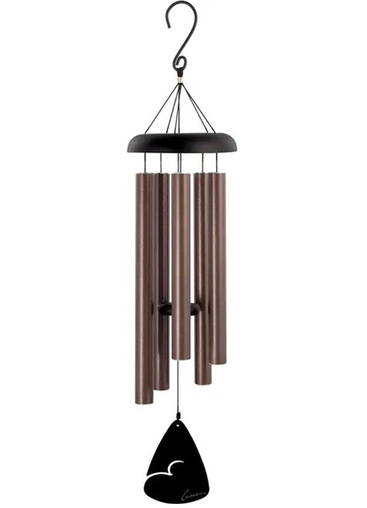 Bronze Fleck 36'' Wind Chimes by Carson Home