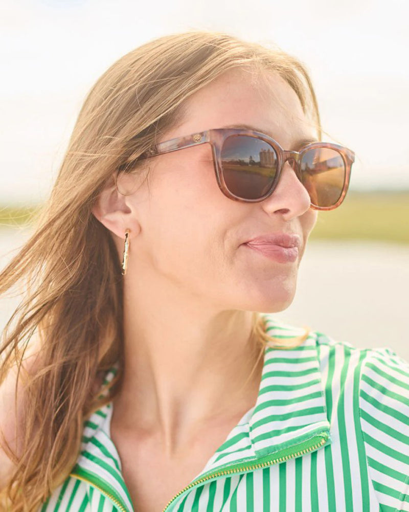 Samantha Brown Tortoise Sunglasses by Mary Square