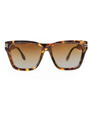 Jordan Brown Tortoise Sunglasses by Mary Square