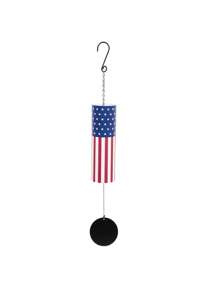 36'' Cyclinder American Flag by Carson Home