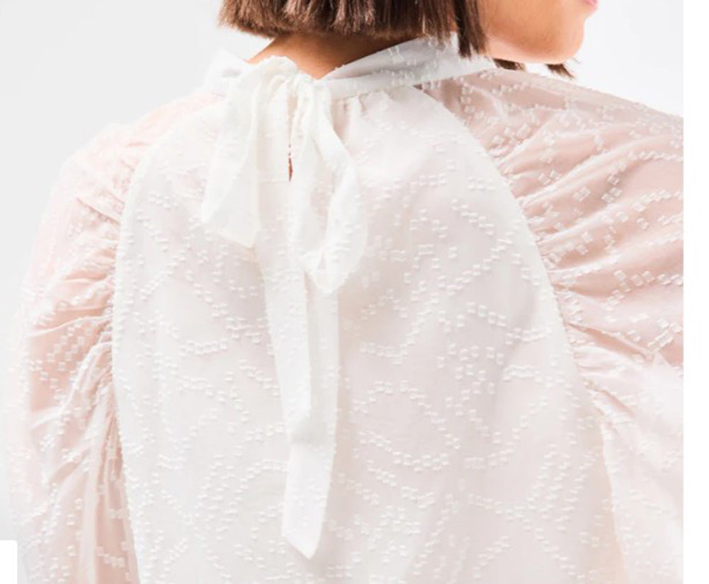 Veronica Top in Marshmallow by Mary Square