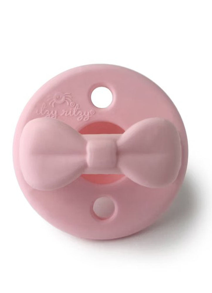 Pink Bow Itzy Soother 0-6m by Itzy Ritzy