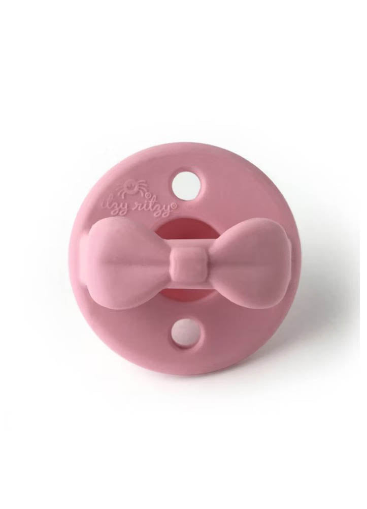 Pink Bow Itzy Soother 0-6m by Itzy Ritzy