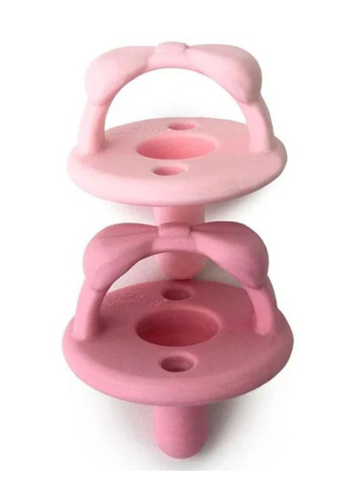Pink Bow Itzy Soother 6-18m by Itzy Ritzy