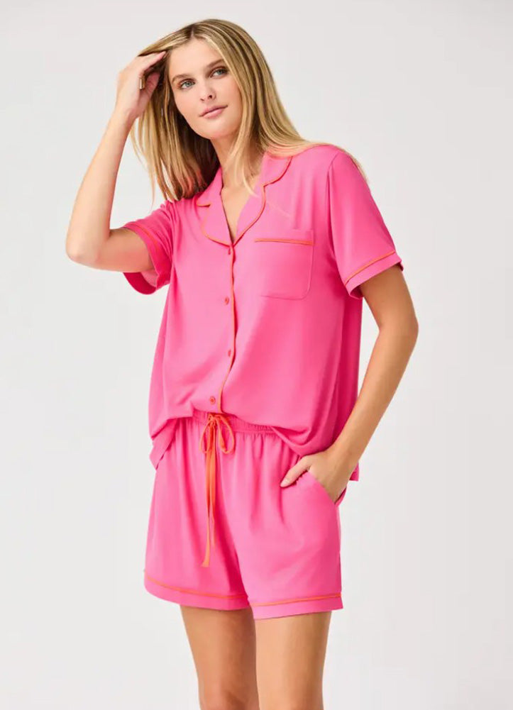 Charlotte Pink Short Set by Mary Square