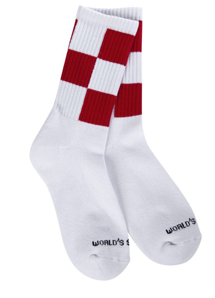 Checkered Red by Crescent Sock Company