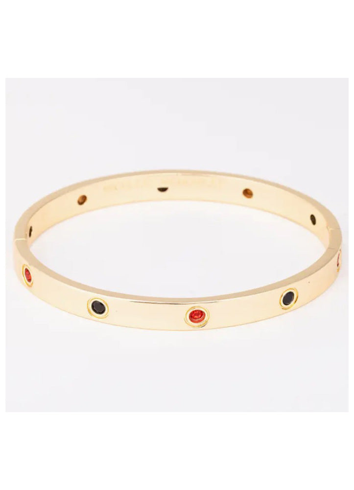 Kaylor Red & Black Bracelet by Michelle McDowell