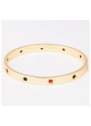 Kaylor Red & Black Bracelet by Michelle McDowell