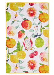 Juicy Fruits Printed Microfiber Dish Towel by Design Imports
