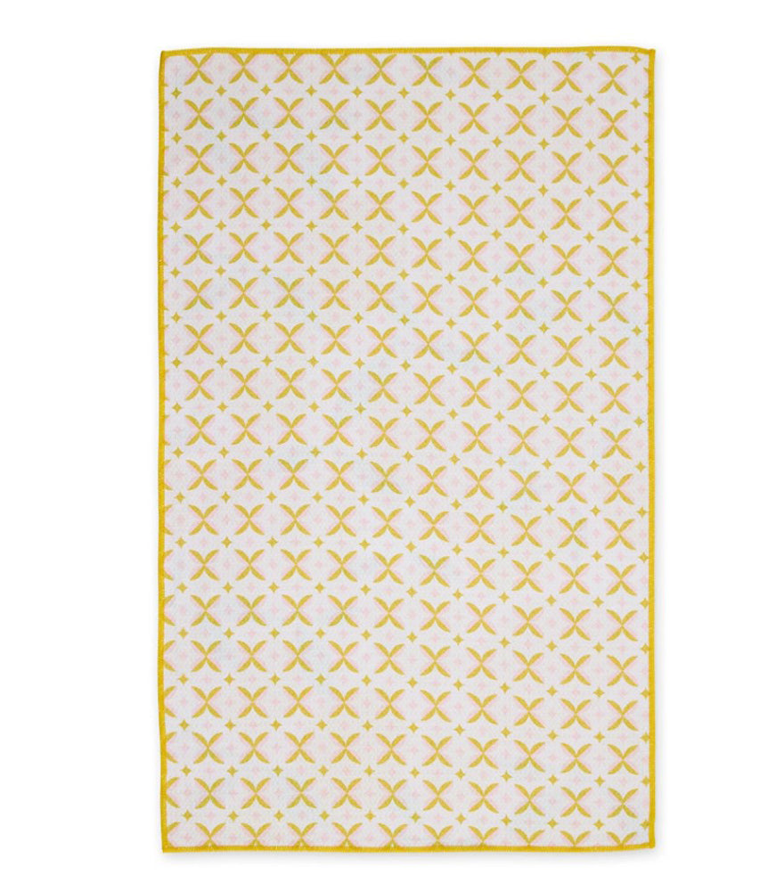 Lemon Squeeze Printed Microfiber Dish Towel by Design Imports
