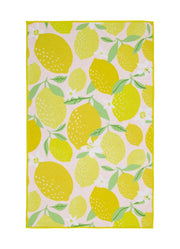 Lemon Squeeze Printed Microfiber Dish Towel by Design Imports