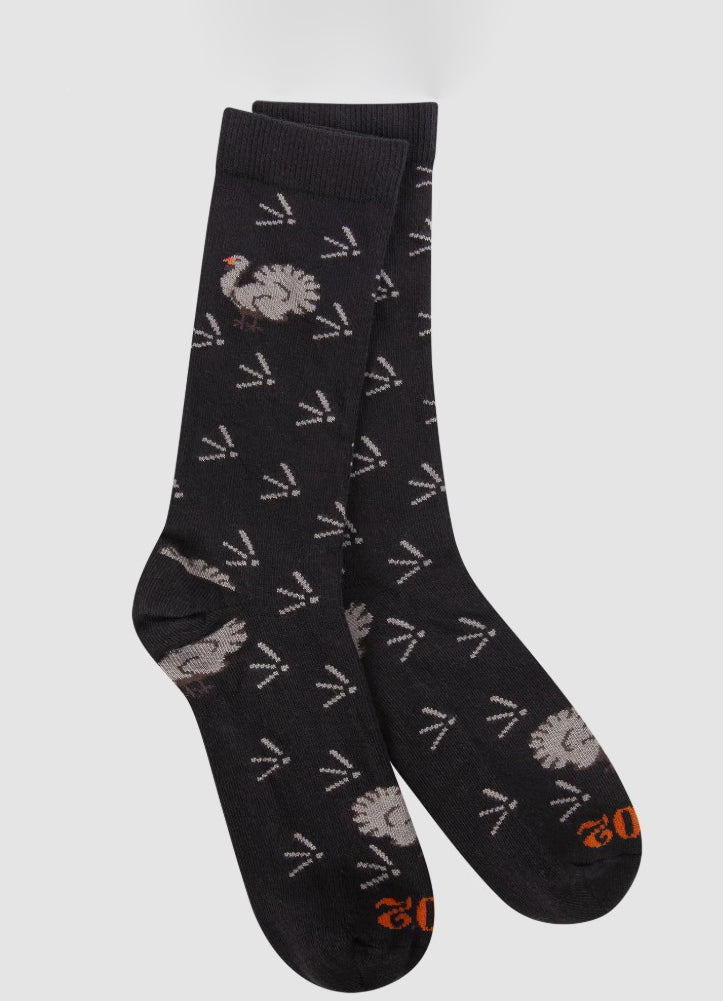Turkey Trot Socks by Crescent Sock Company