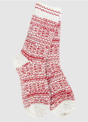 Peppermint Confetti Socks by Crescent Sock Co