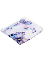 Season To Sparkle Butterfly Plush Blanket by Evergreen