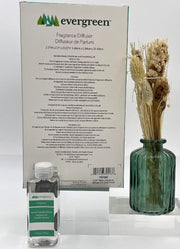 Glass Fragrance Diffuser with Dried Floral by Evergreen