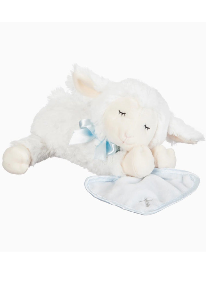 Blue Pray With Me Little Lamb by Evergreen