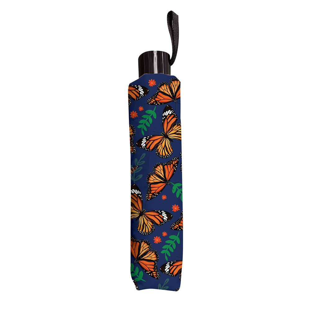 Mariposa Melody Compact Umbrella by Evergreen