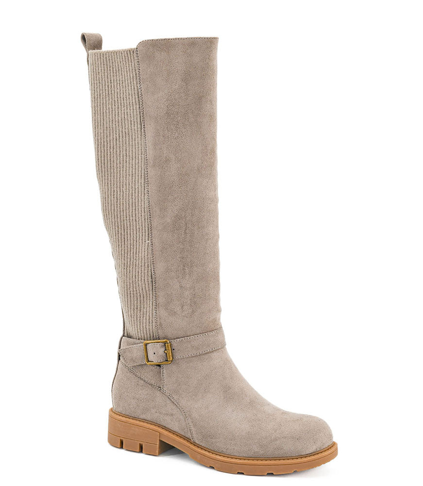 Hay There in Grey Faux Suede by Corkys