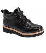 Campfire in Black Crinkle Patent by Corkys