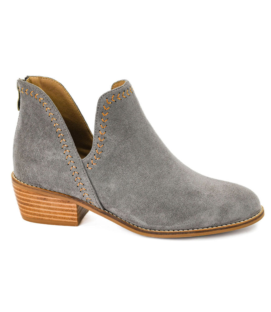 Bluffin in Grey Faux Suede by Corkys